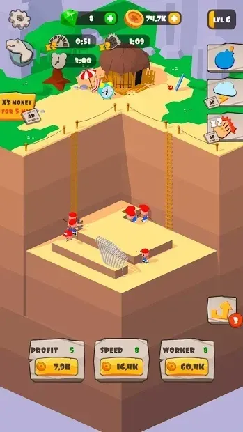 Idle Archeology Tycoon 1.5 screenshot 3