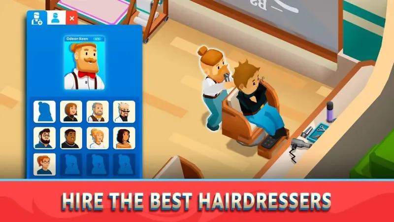 Idle Barber Shop Tycoon - Business Management Game 1.0.7 screenshot 1