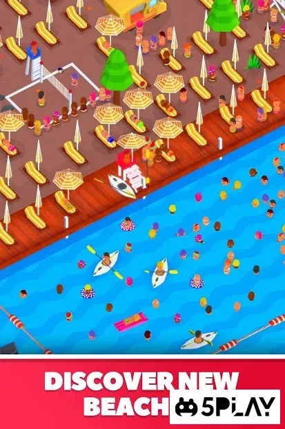 Idle Beach Tycoon : Cash Manager Simulator 1.0.51 screenshot 2
