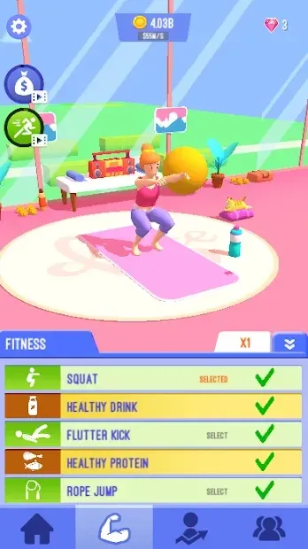 Idle Beauty Girl 1.0.3 screenshot 1