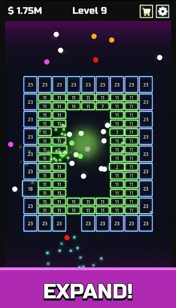 Idle Brick Breaker 1.1.10 screenshot 1