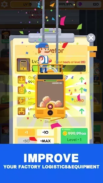 Idle Burger Factory - Tycoon Empire Game screenshot 3