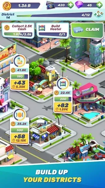Idle Cash City 0.19.2 screenshot 1