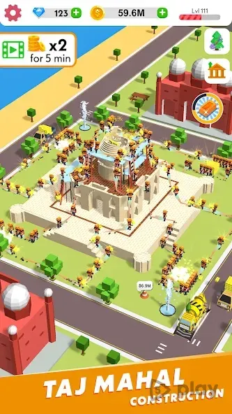 Idle Construction 3D screenshot 4