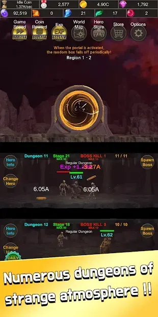 IDLE DUNGEON 1.4.1 screenshot 2