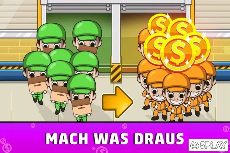 Idle Factory Tycoon screenshot 1