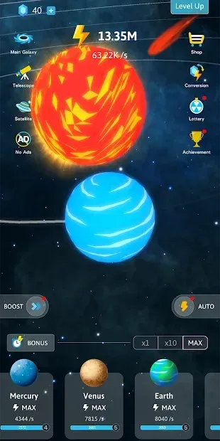 Idle Galaxy 1.0.4 screenshot 4