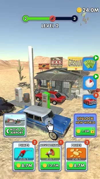 Idle Gas Station 0.6 screenshot 2