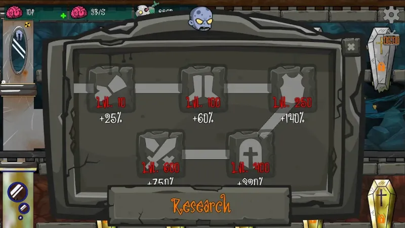 Idle Graveyard - Zombies, Undead & Werewolves. AFK 1.0.2 screenshot 2