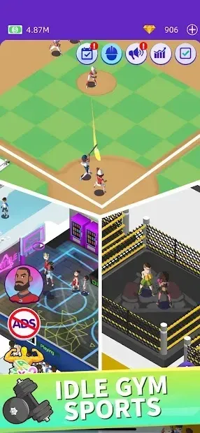 Idle GYM Sports 1.79 screenshot 3
