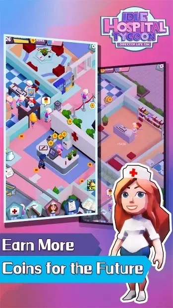 Idle Hospital Tycoon - Director Life Sim 1.06 screenshot 3