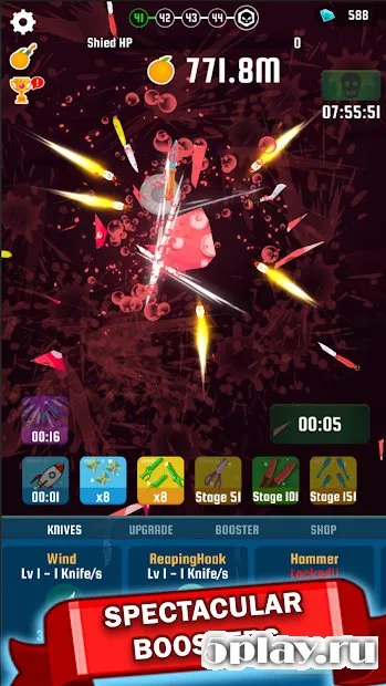 Idle Knife: Slash The Fruits screenshot 2