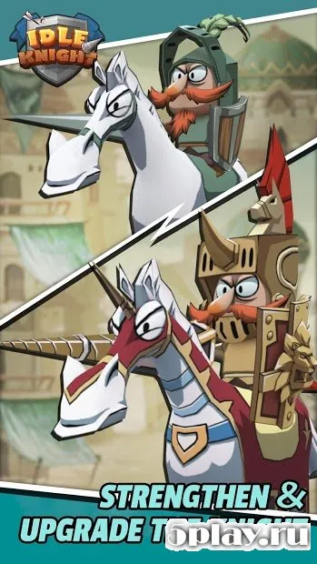 Idle Knight - Fearless Heroes screenshot 1