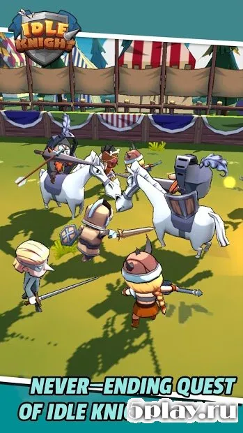 Idle Knight - Fearless Heroes screenshot 4