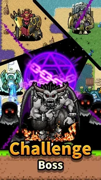 Хайл -лицарі - Merge & Idle RPG 1.0.5 screenshot 3