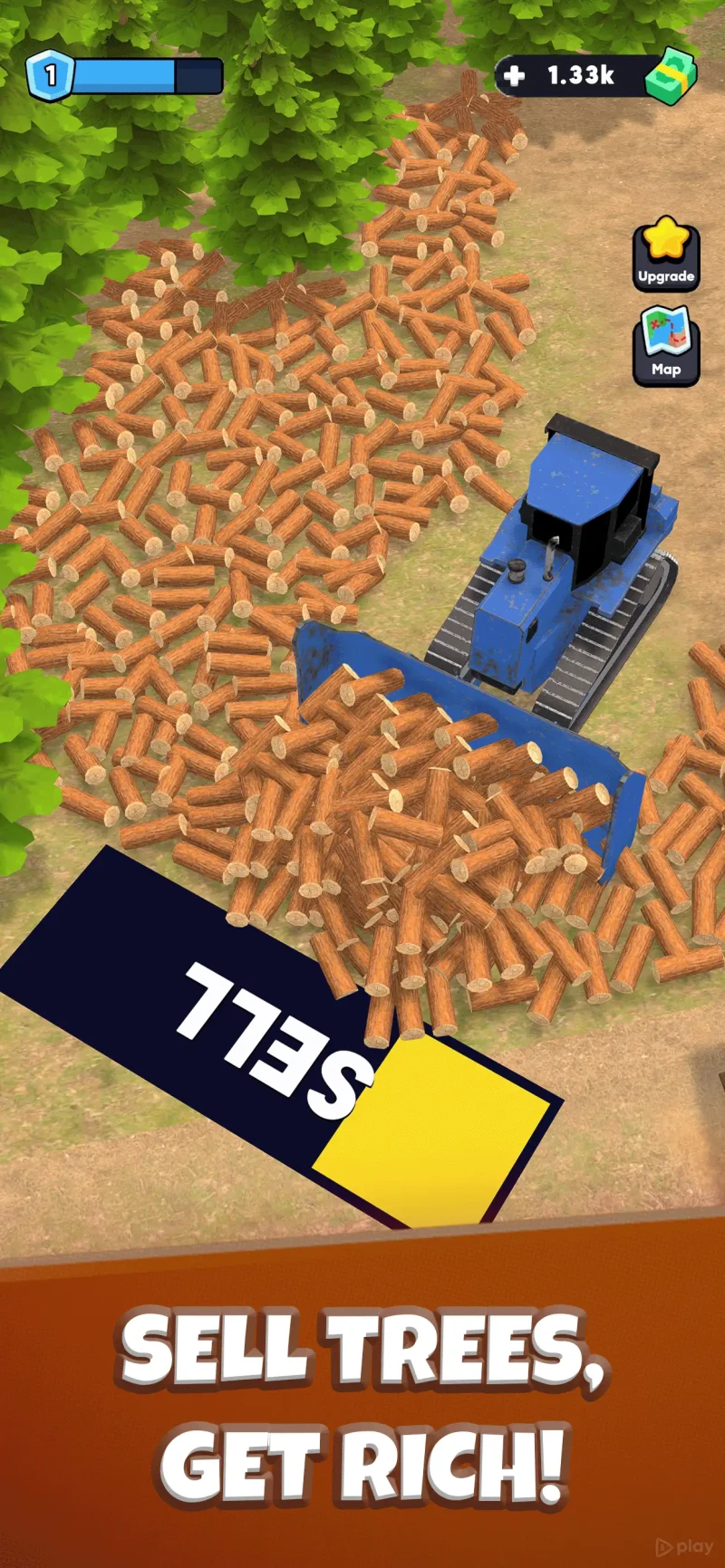 Idle Lumber Chopper Empire Inc screenshot