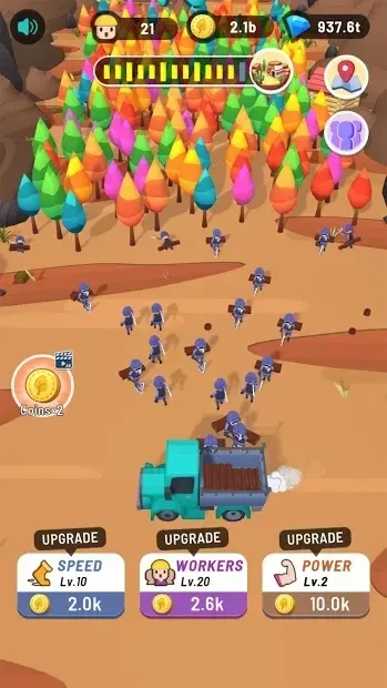 Idle Lumber 1.4 screenshot 2