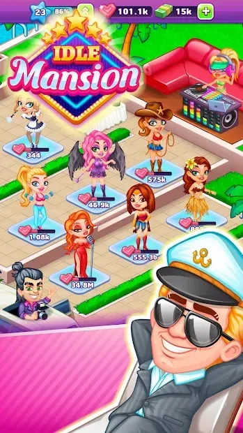 Idle Mansion: Особняк со звездами 1.11 screenshot 4