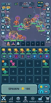 Idle Mecha: Jetflight screenshot