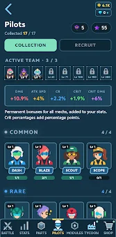 Idle Mecha: Jetflight screenshot