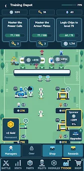 Idle Mecha: Jetflight screenshot