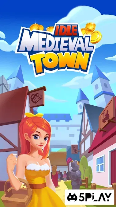 Idle Medieval Town - Tycoon, Clicker, Medieval screenshot 1