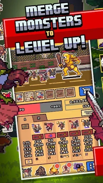 Idle Monster Frontier - team rpg collecting game 2.2.0 screenshot 2