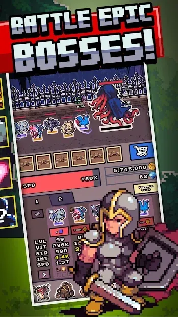 Idle Monster Frontier - team rpg collecting game 2.2.0 screenshot 4