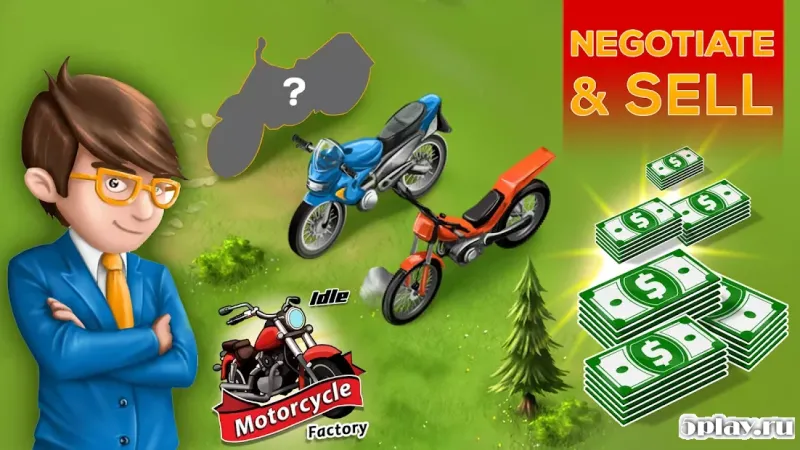 Idle Motorcycle Factory screenshot 2