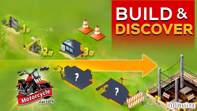 Idle Motorcycle Factory screenshot 3