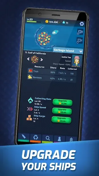 IDLE Ocean Cleaner - Plastic Recycle 1.3.0 screenshot 2