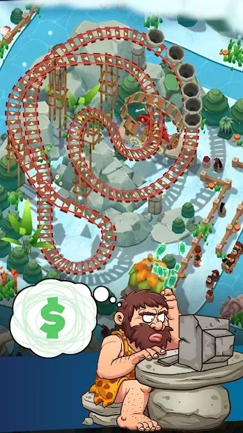 Idle Prehistoric Park - Theme Park Tycoon 0.9.8 screenshot 2