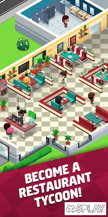 Idle Restaurant Tycoon - Empire Cooking Simulator 0.0.9 screenshot 1