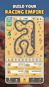 Idle Track Empire: Tycoon Game screenshot
