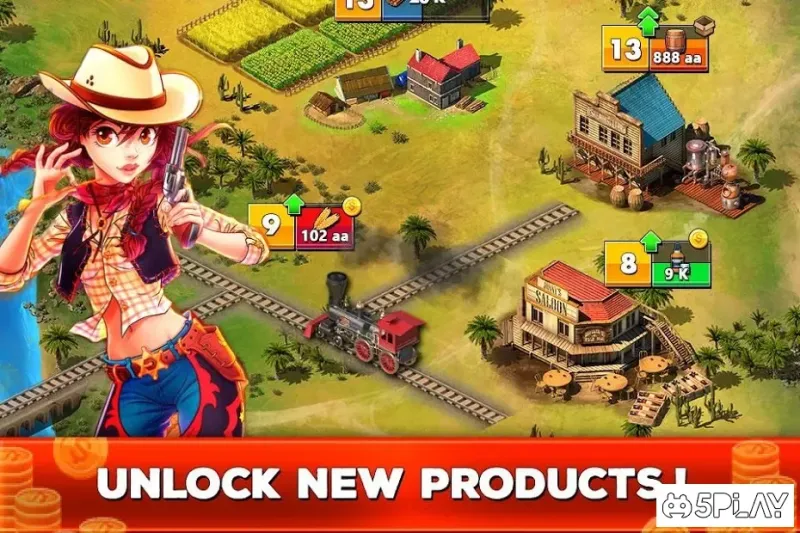 Idle Train Empire 210 screenshot 2