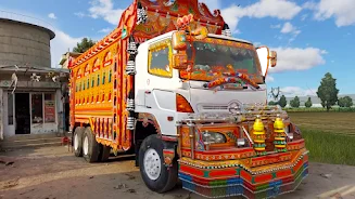 Indian Real Cargo Truck Driver screenshot