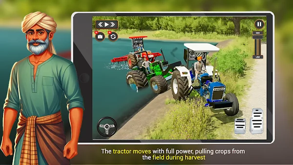 Indian Tractor Driver Game 3D screenshot