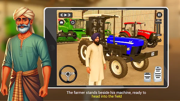 Indian Tractor Driver Game 3D screenshot