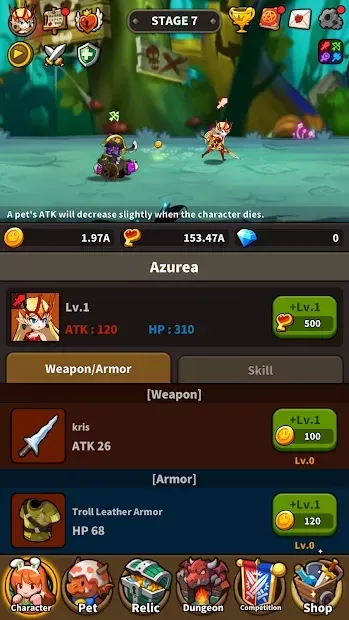 Infinite Dungeon Breach: Pet Raising Idle RPG screenshot 4