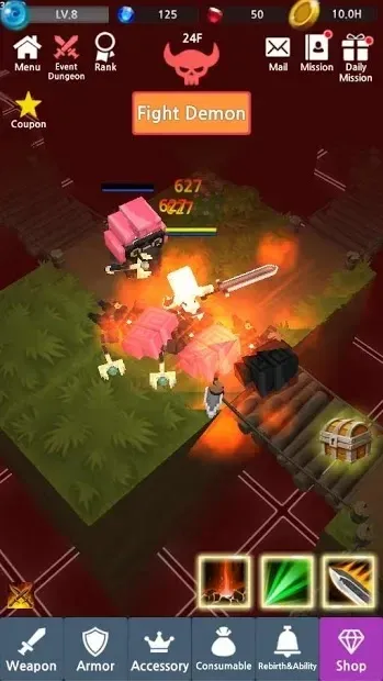 Infinite Hero : Idle RPG 1.10.0 screenshot 2