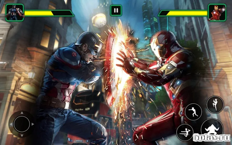 Infinity Superheroes vs Immortal Gods: Karate Game screenshot 1