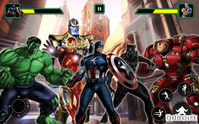 Infinity Superheroes vs Immortal Gods: Karate Game screenshot 3