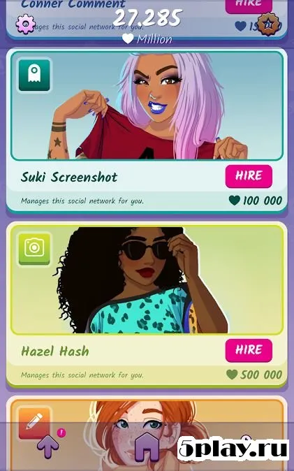 Influencer screenshot 1