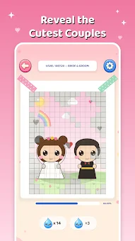 Ink Drops: Pixel Art Puzzle screenshot