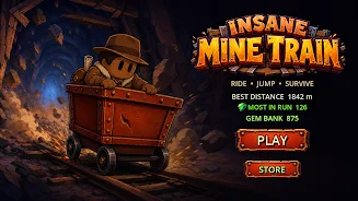 Insane Mine Train screenshot
