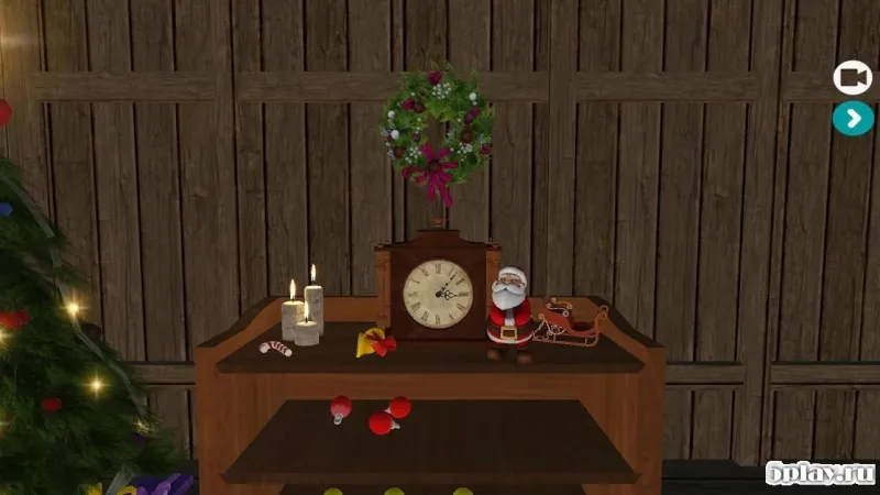 Interactive Christmas 3D HD Live Wallpaper screenshot 2