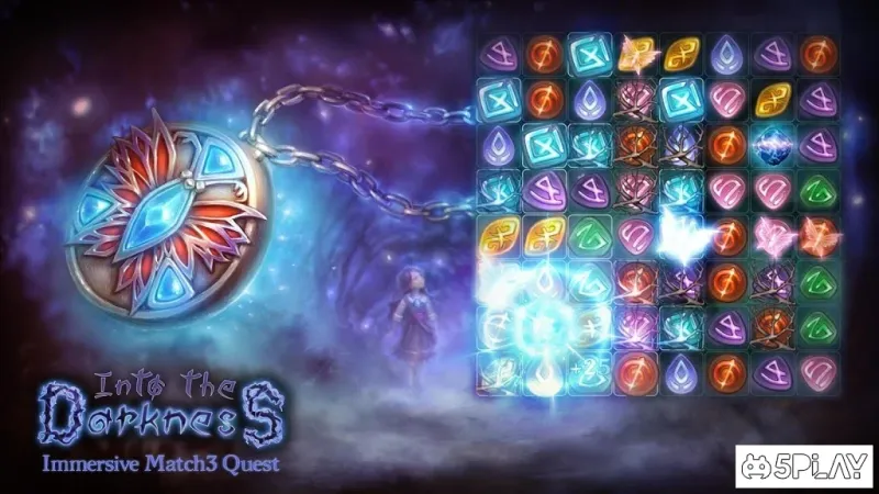 Into the Darkness - три-в-ряд игра история Алисы 0.58 screenshot 1