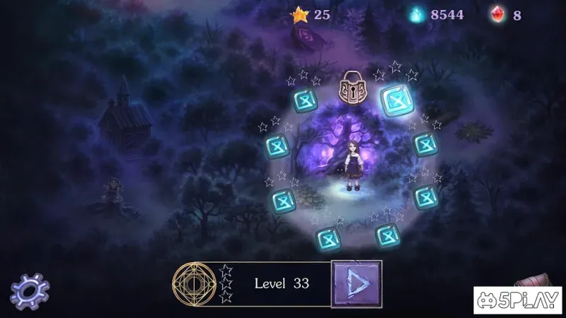 Into the Darkness - три-в-ряд игра история Алисы 0.58 screenshot 3