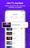 IPTV Online Player: Live TV screenshot