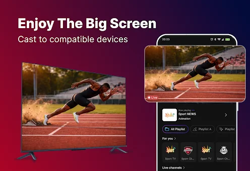 IPTV Player: Playlist Hub screenshot